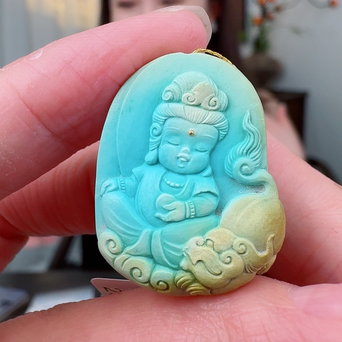 未镶嵌绿松石珠宝奇石