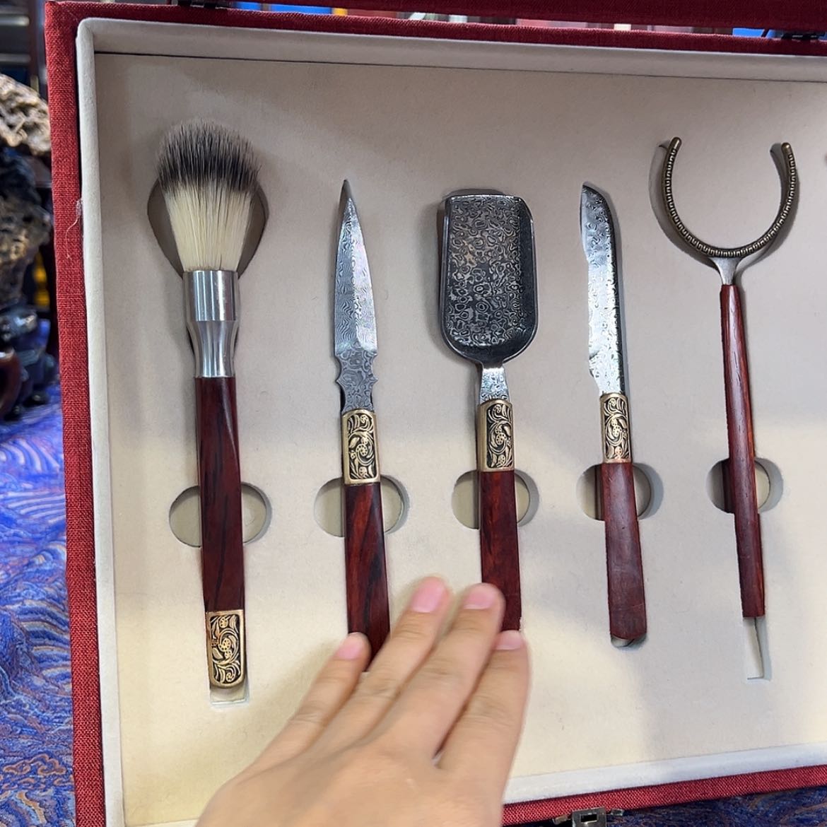 【闪购商品】紫檀木类成套家具茶道