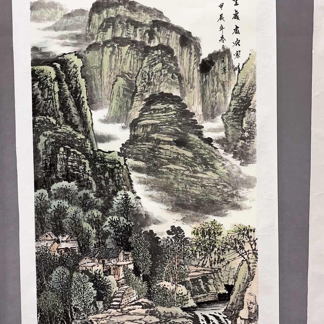 国画国画纯手绘作品请放心去藏