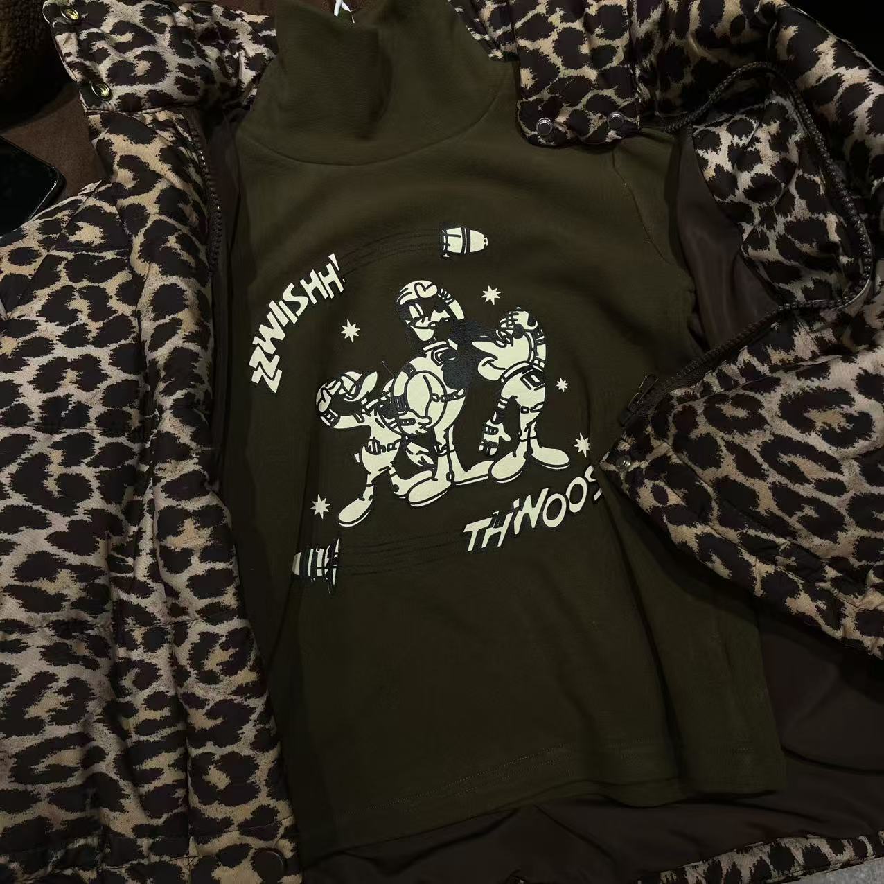 朵朵～冬款弹性棉厚打底