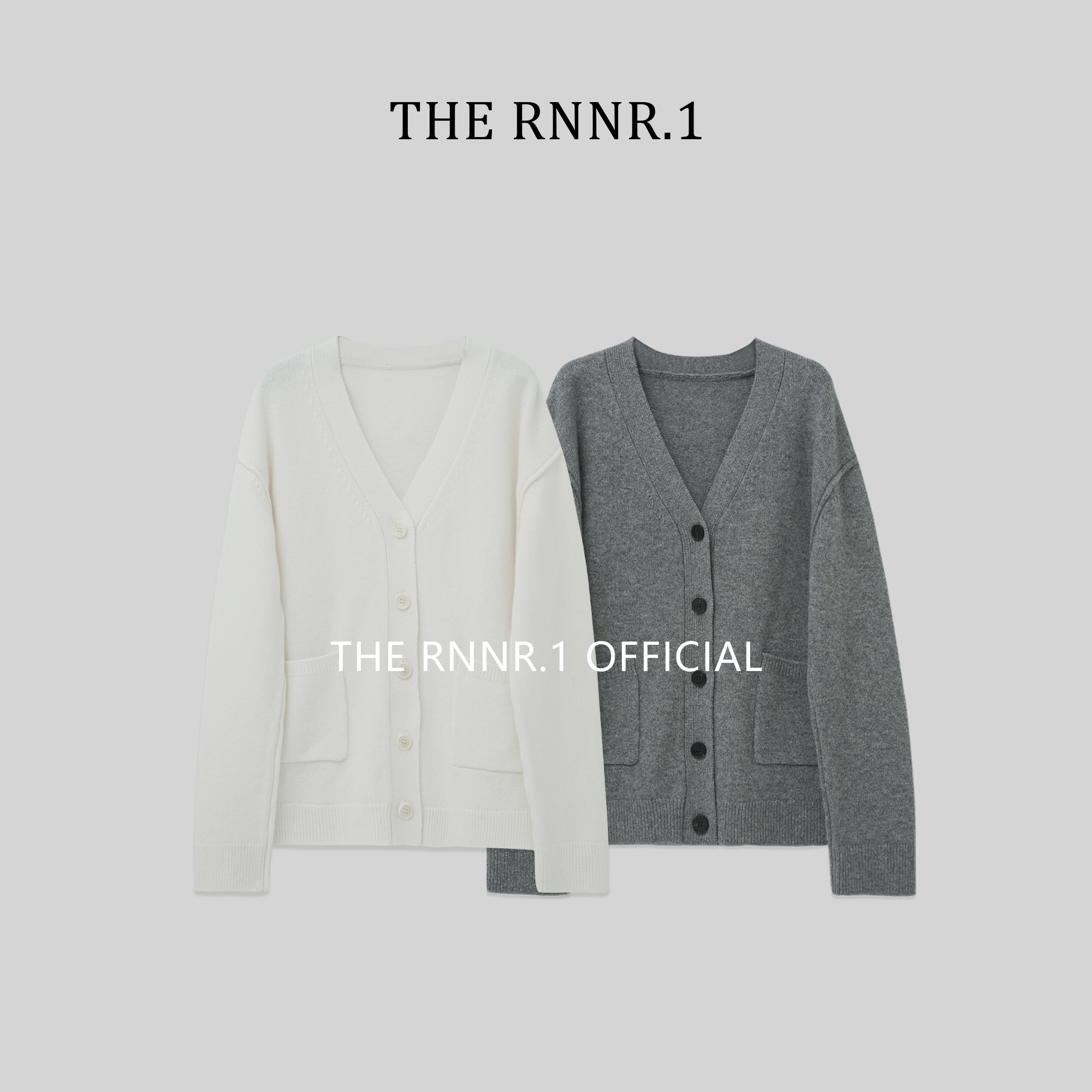 THE RNNR.1休闲极简 解构感 廓形 羊毛外套