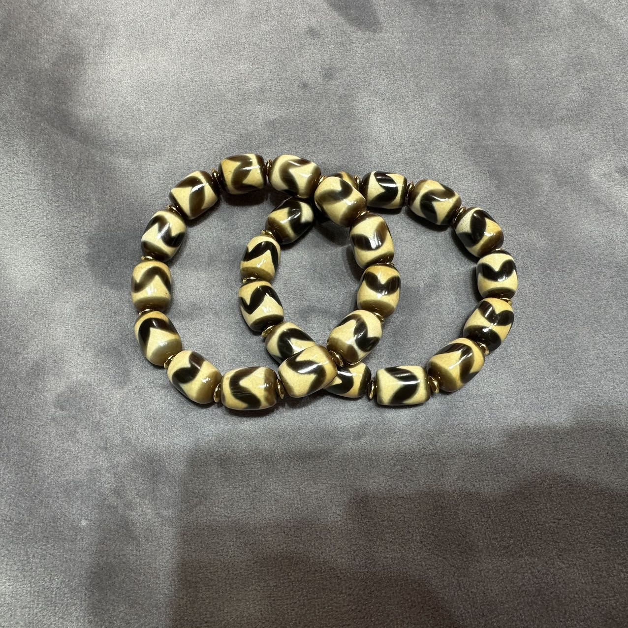 【曹美丽精选】 H06741-玛瑙DIY手串（牙牙）-多样性发其一-10mm