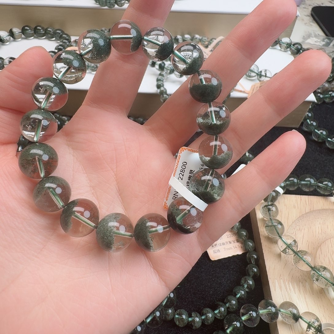 水晶手链未镶嵌天然
