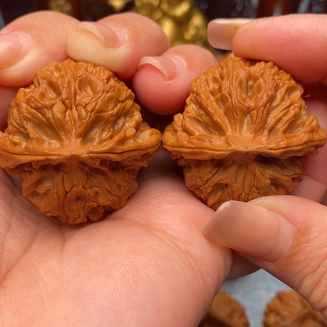 文玩核桃把件39全品苹果园