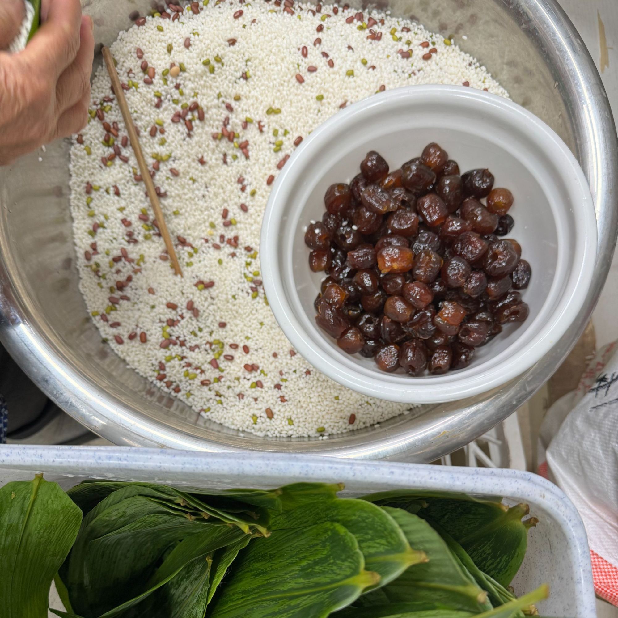 【食糯名杨】黔西红豆蜜粽子黔西特产端午粽子