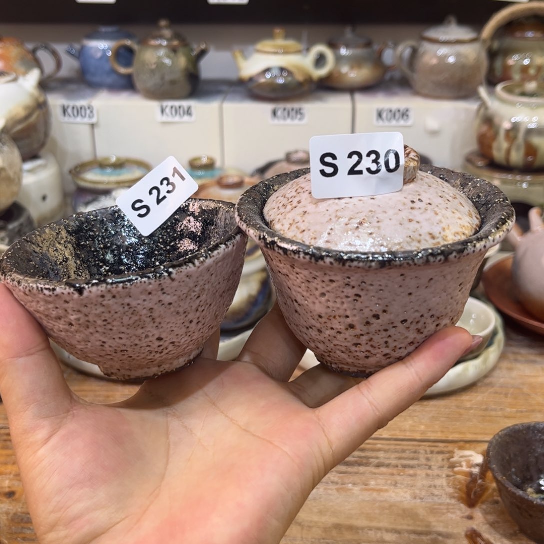朱泥茶杯秦*陶瓷艺术