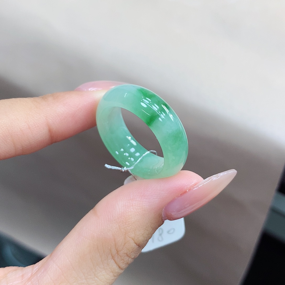 未镶嵌戒指翡翠18号