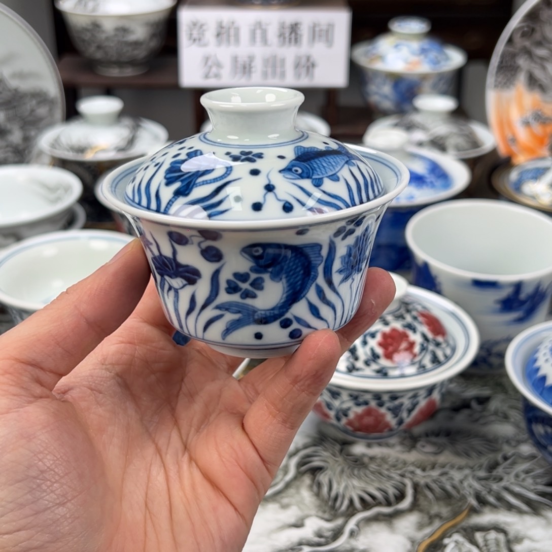 嘎***八景德镇手工手绘陶瓷