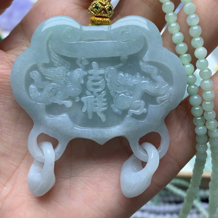 颈饰未镶嵌翡翠翡翠