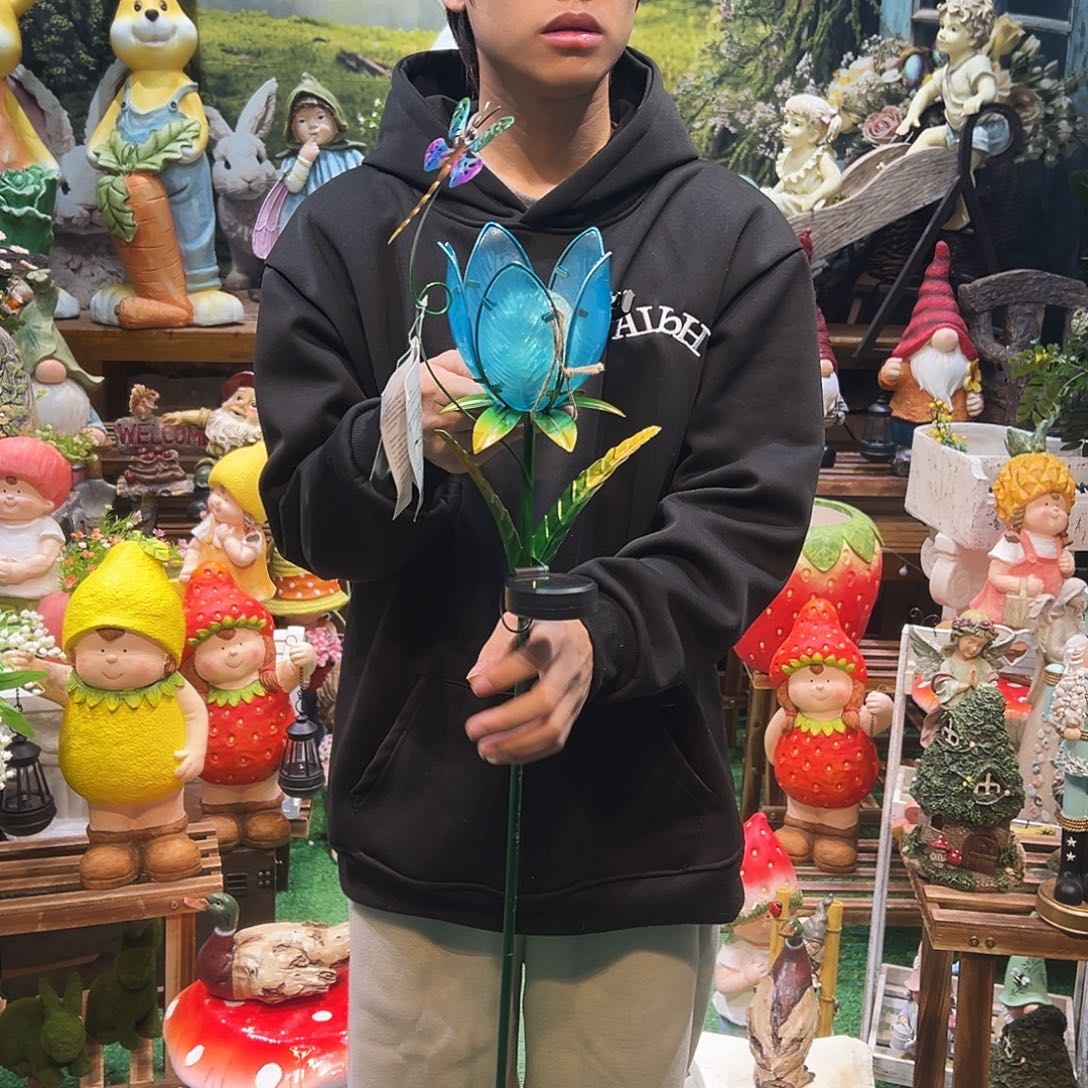花园摆件红红火火