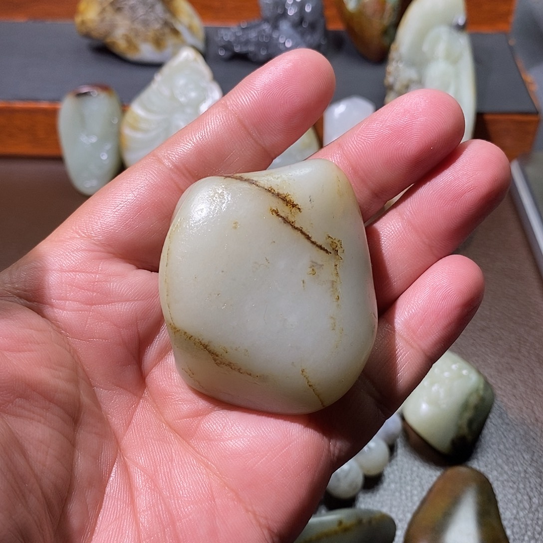 安***基颈饰未镶嵌和田玉