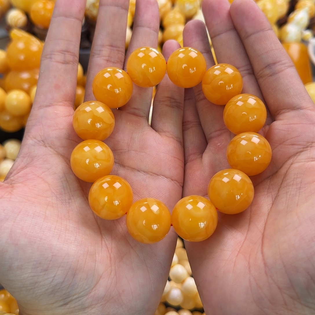 琥珀未镶嵌珠宝奇石20mm同料