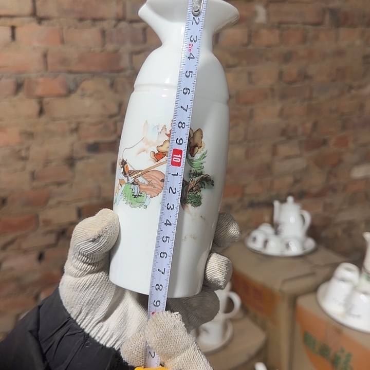 库存微瑕三打白骨精问了酒壶