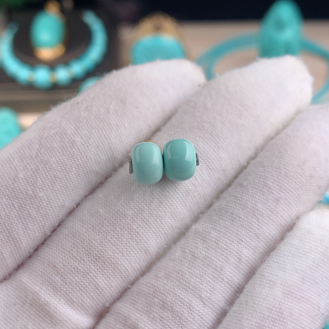 【闪购商品】绿松石配珠卡7.5未镶嵌