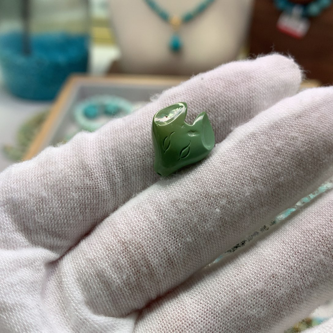 绿松石未镶嵌配饰