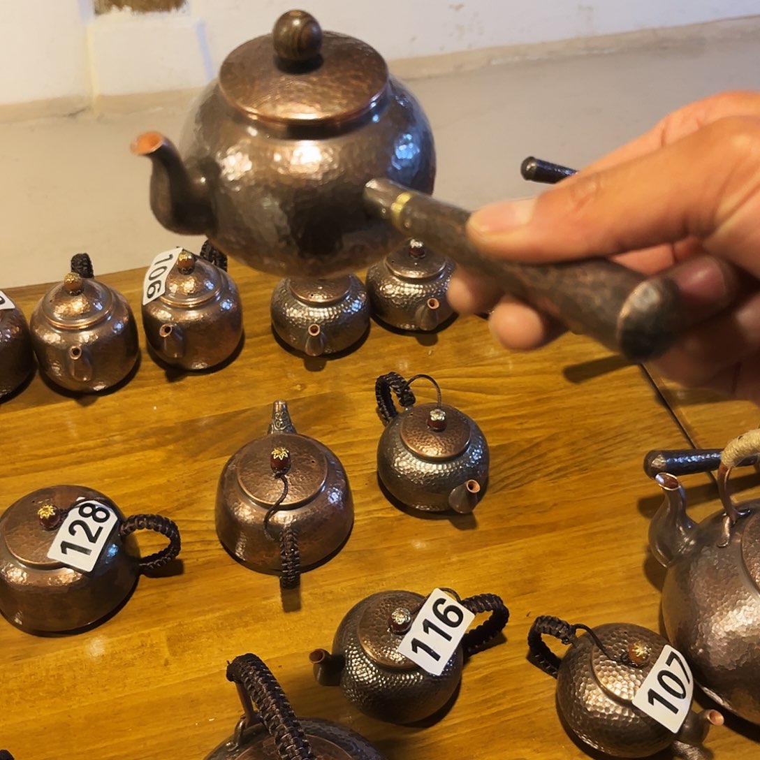 铜侧把200复古手工锻打工艺