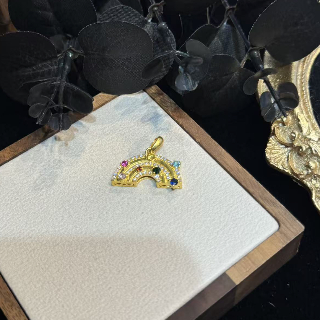 足金999 黄金5G工艺 吊坠