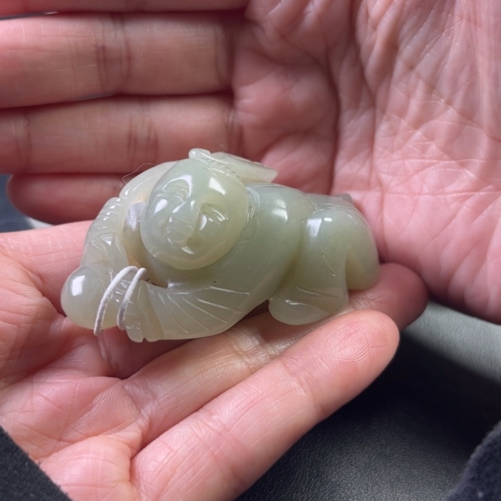 和田玉挂件未镶嵌沧**粟