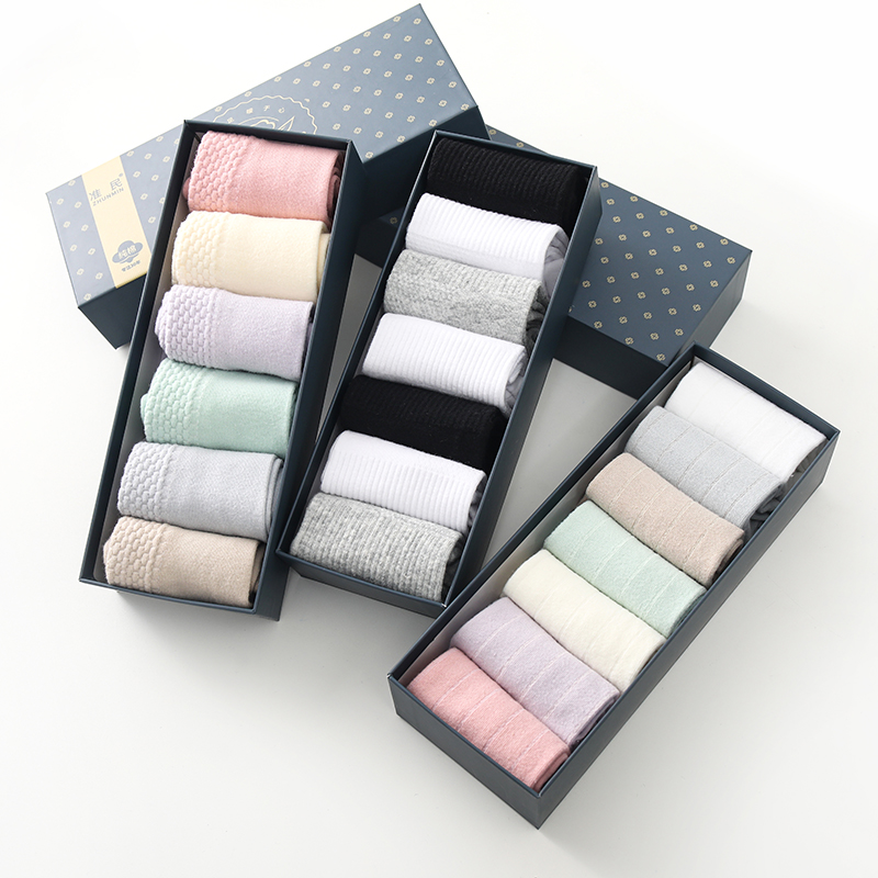 准民香薰抗菌防臭袜子男袜女袜春夏中筒袜吸汗透气短袜防滑隐形袜