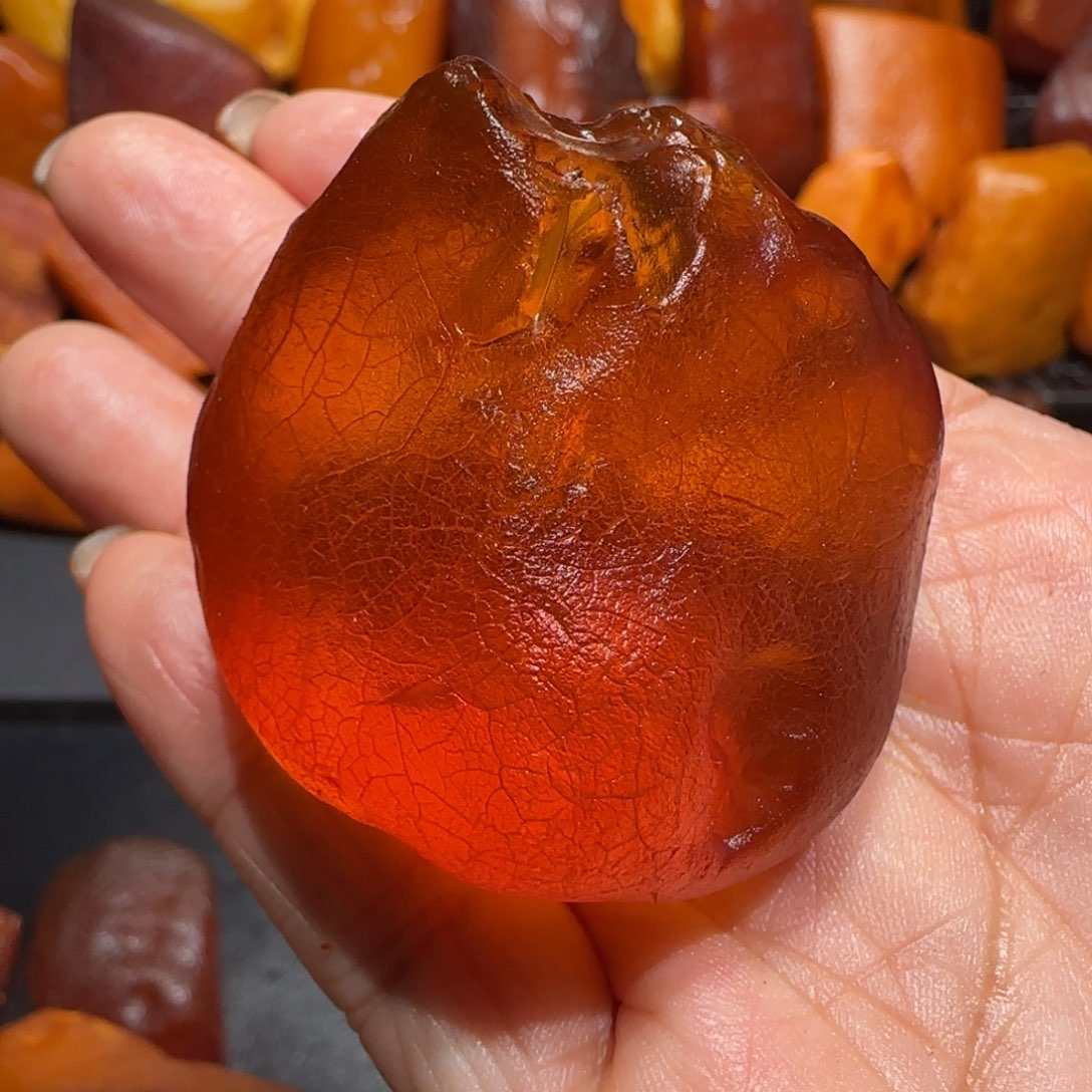 定制琥珀未镶嵌专属定制