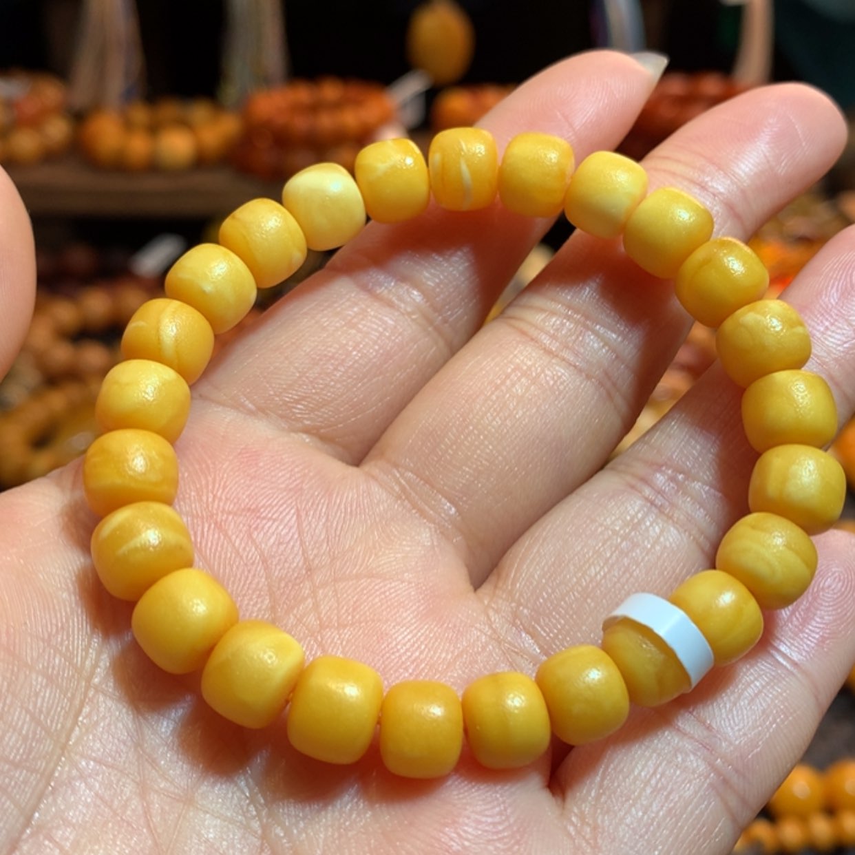 【闪购商品】手串蜜蜡未镶嵌蜜蜡手串