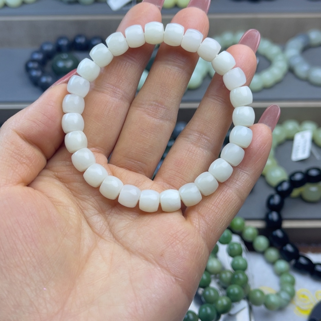 和田玉手链未镶嵌