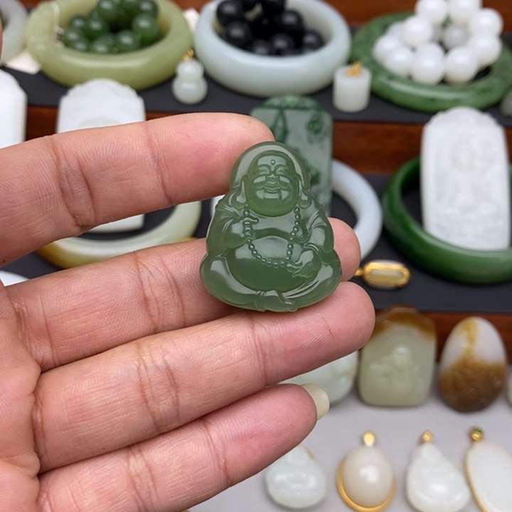 小****和田玉未镶嵌吊坠(不含链)