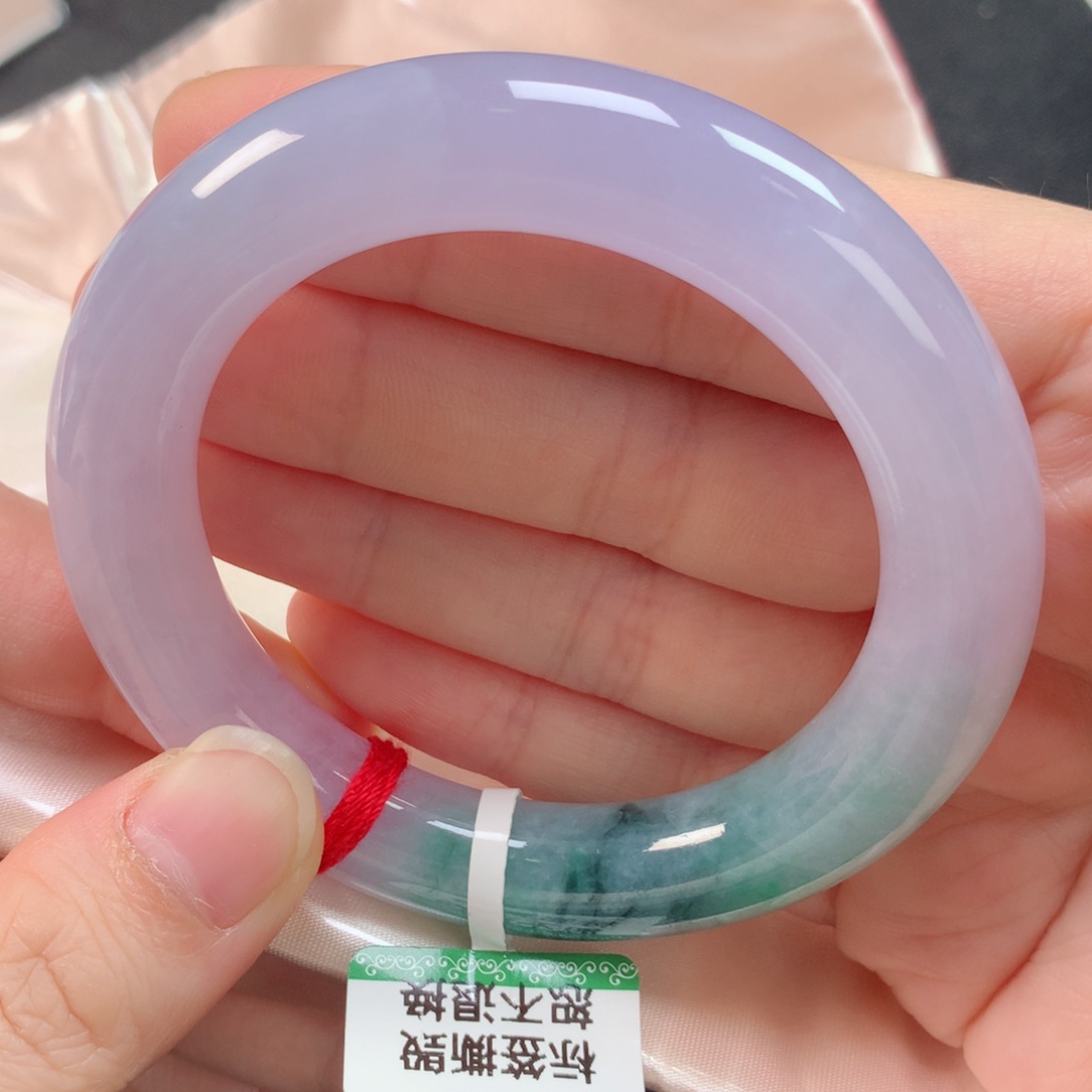 未镶嵌手镯翡翠缅甸天然翡翠手镯53