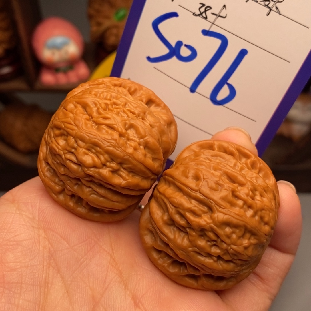 河***品吊坠文玩核桃铁锤妹妹38