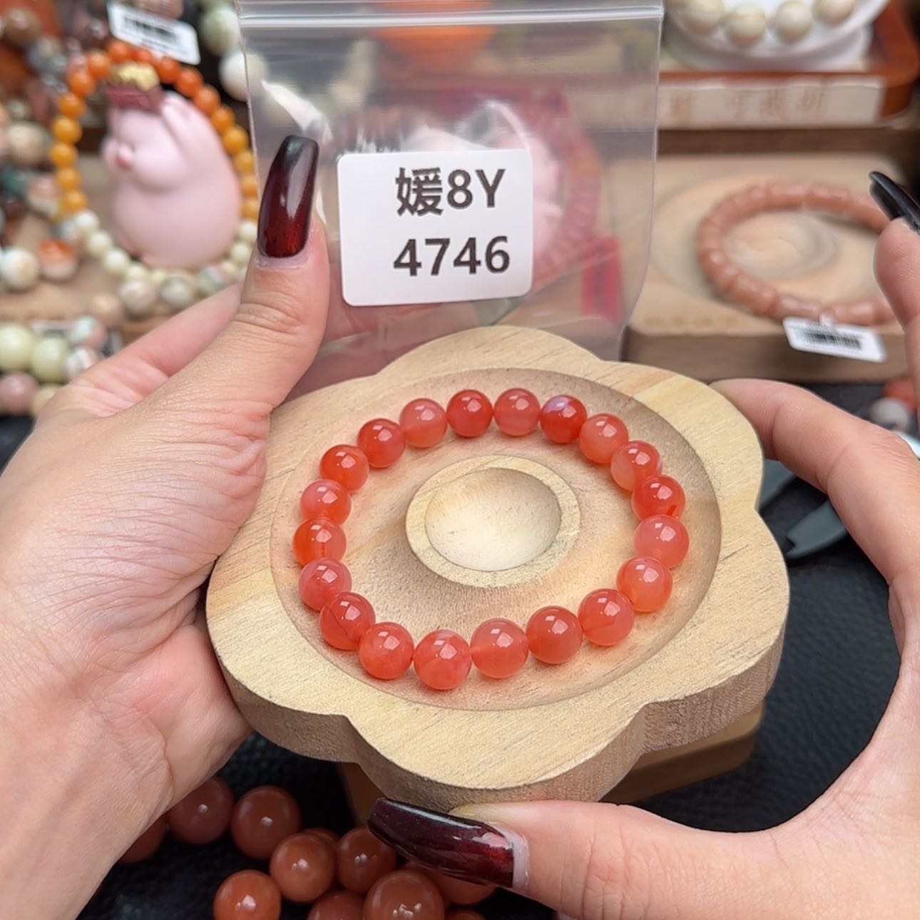【闪购商品】石英质玉手链合金?*吴R4746