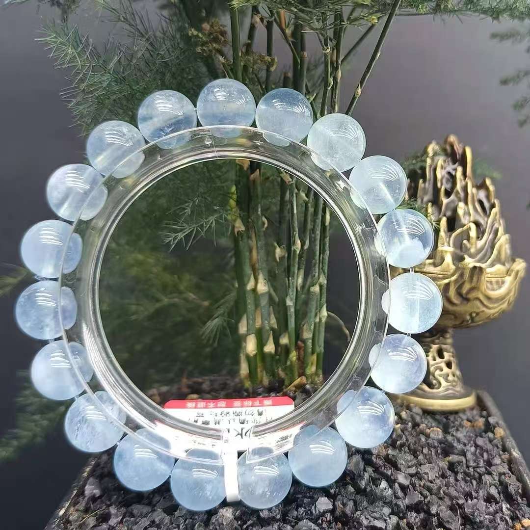 培育海蓝宝石海蓝宝手串（多样性发其一）