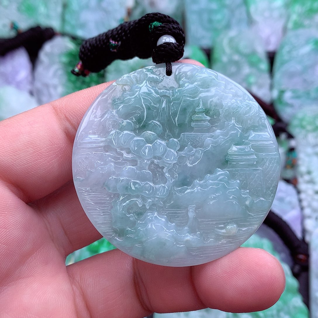 翡翠吊坠(不含链)未镶嵌