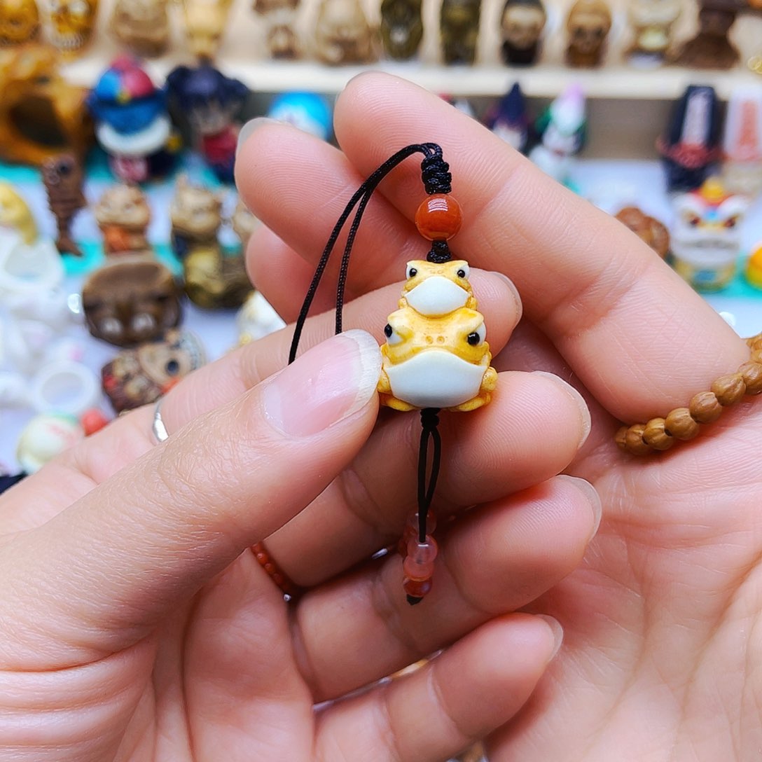 鹿骨手串/手链手工雕刻配饰