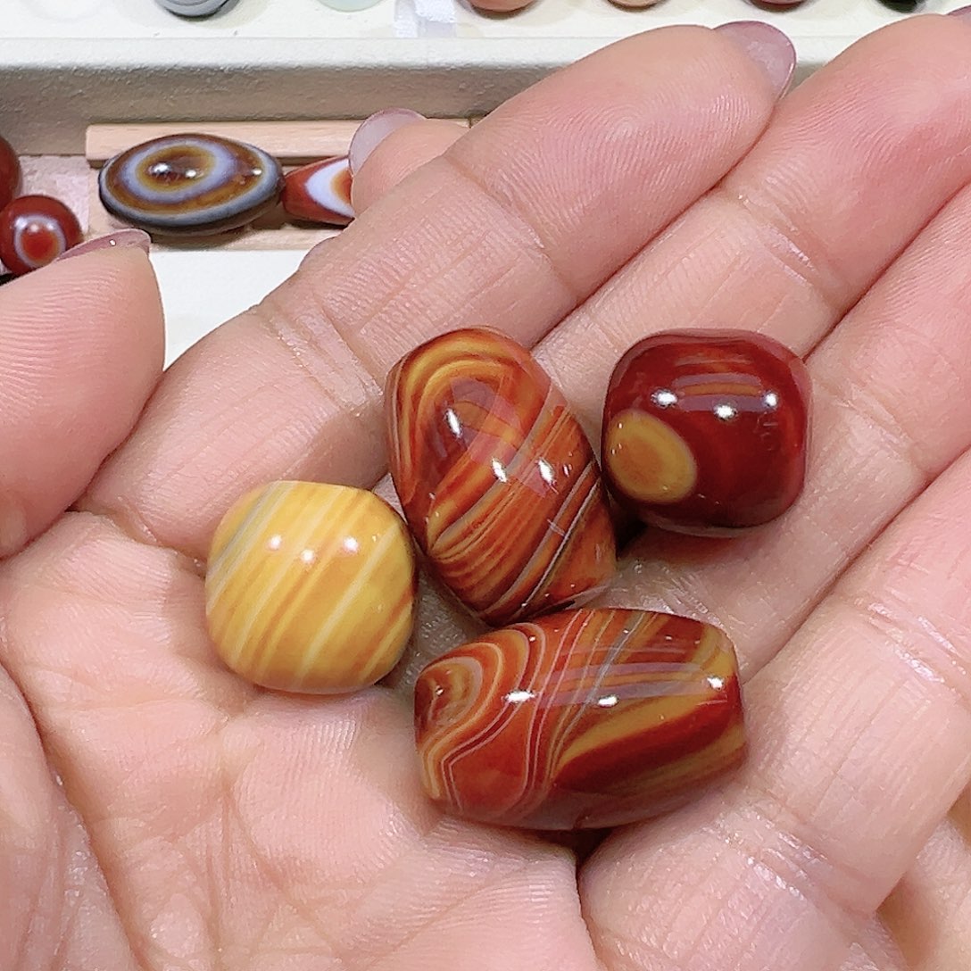 玛瑙/玉髓珠宝半成品未镶嵌齐****Q