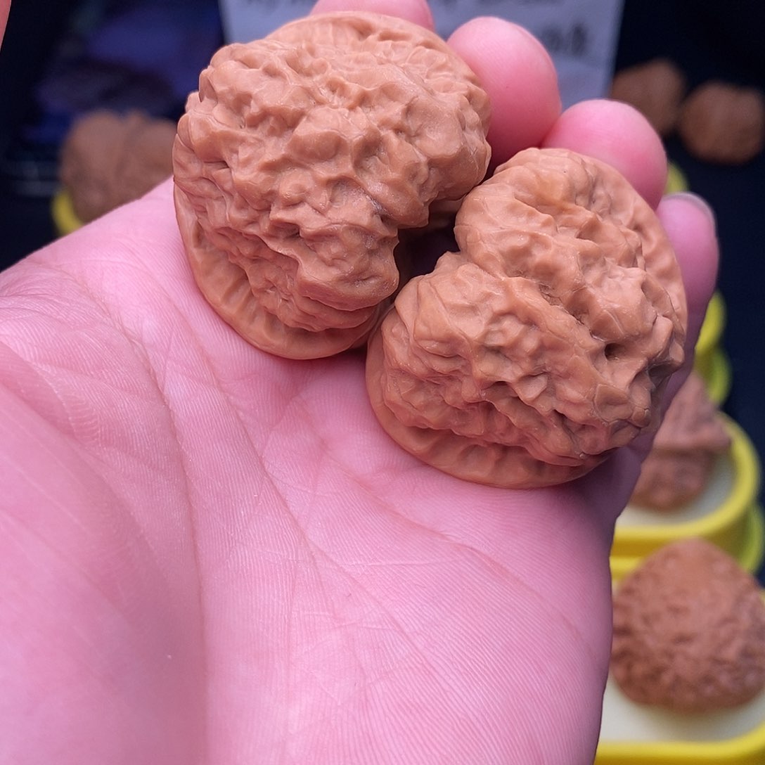 桃核把件蛤蟆头尺寸43