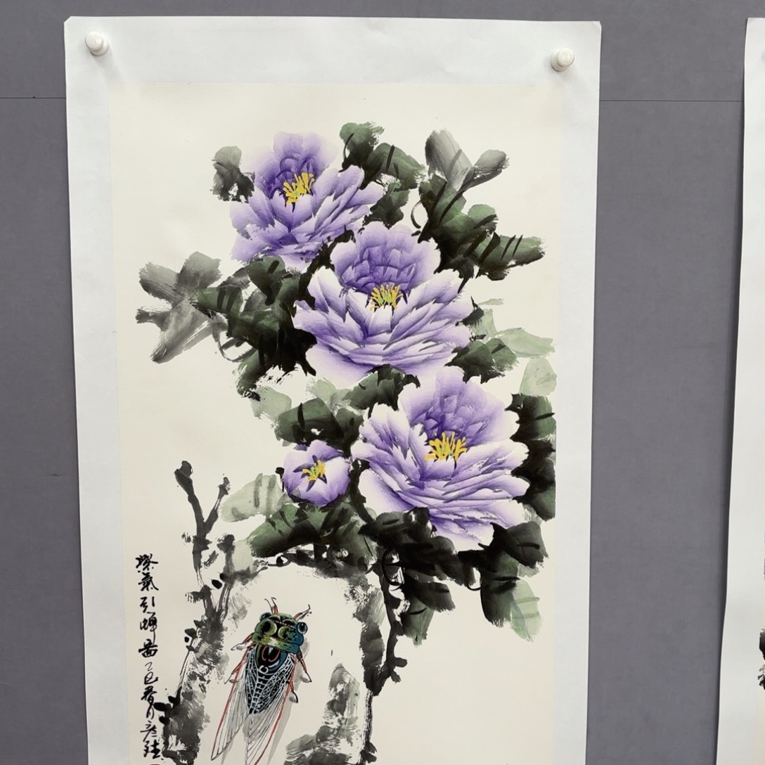 国画亲笔手绘原创