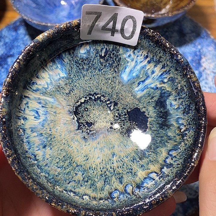 茶盏龙窑柴烧柴烧落灰