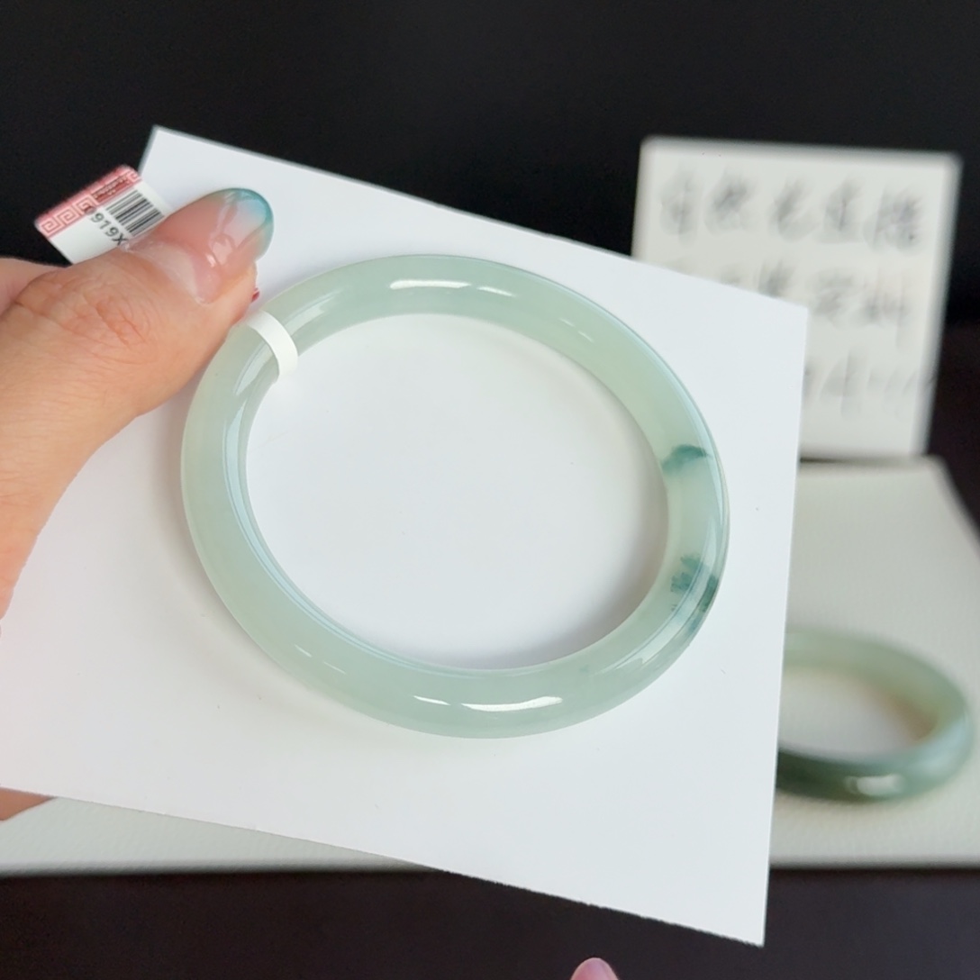 翡翠未镶嵌手镯4号 51