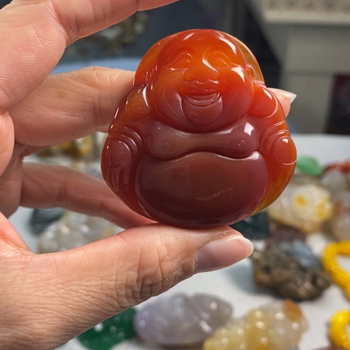 玛瑙/玉髓吊坠(不含链)未镶嵌