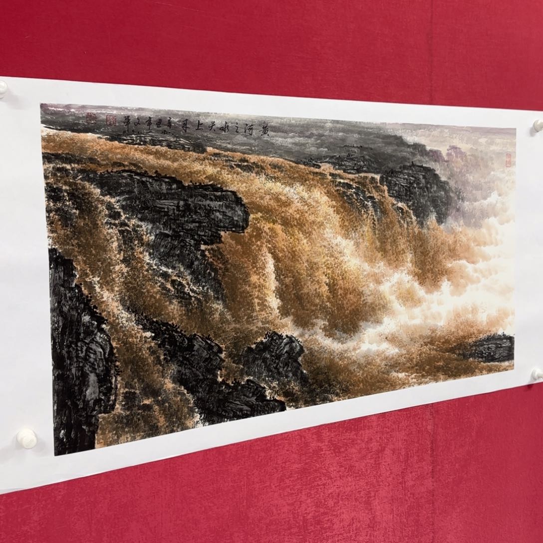 国画国画李文军国画精品