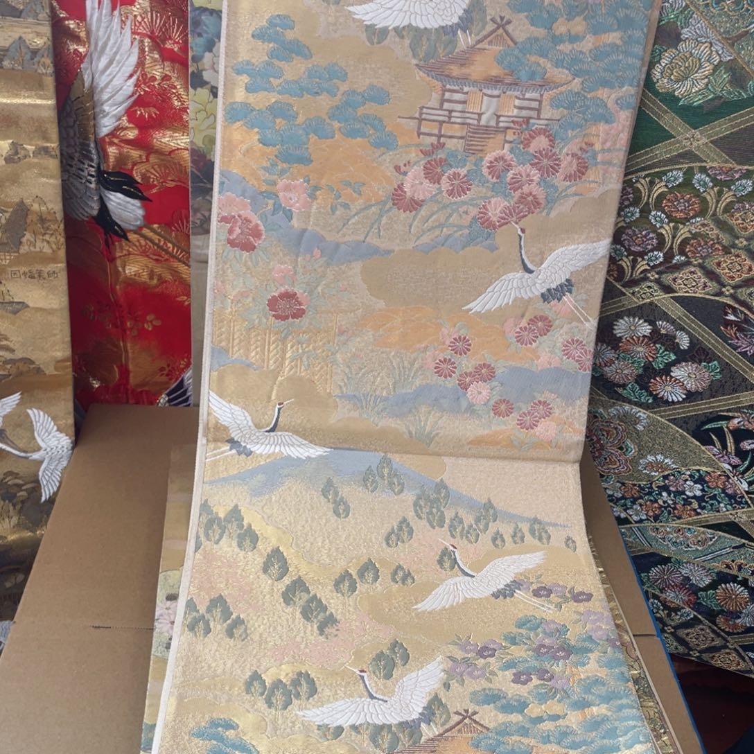 织绣唐锦桑蚕丝正绢面料