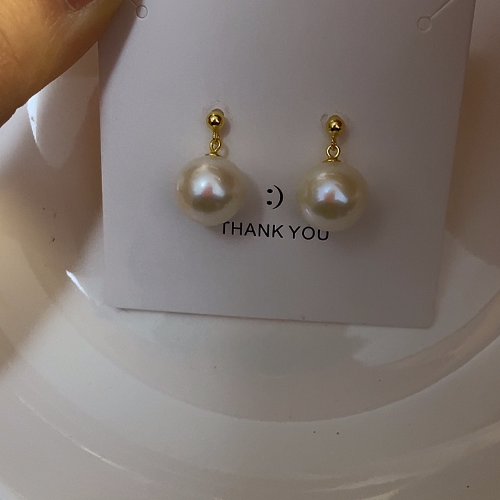 吊坠(不含链)银S925镶嵌淡水珍珠