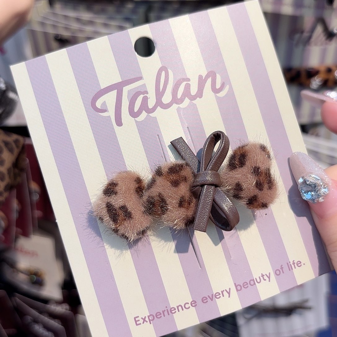 布艺铁合金发饰发夹