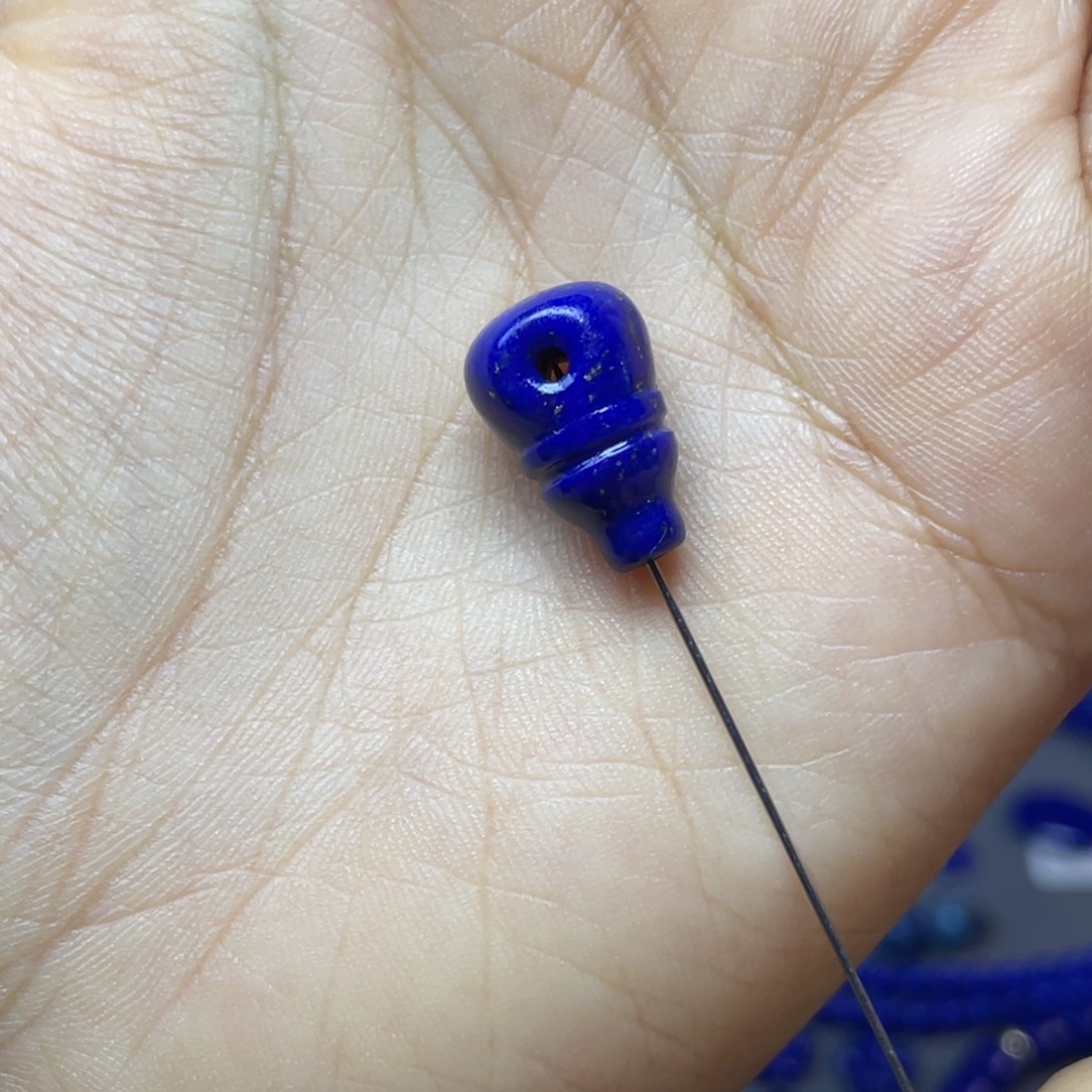 达***西青金石未镶嵌10mm三通配饰