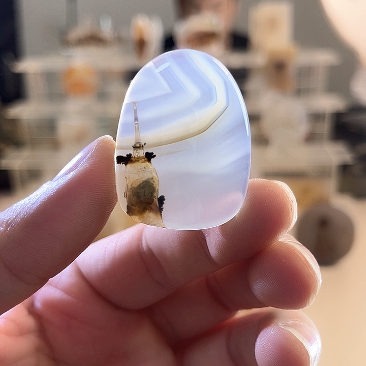 玛瑙/玉髓未镶嵌吊坠(不含链)