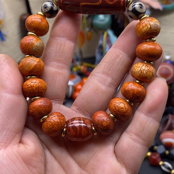 玛瑙/玉髓手链未镶嵌