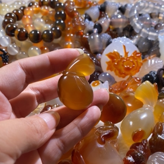 玛瑙/玉髓玛瑙吊坠未镶嵌晨****5