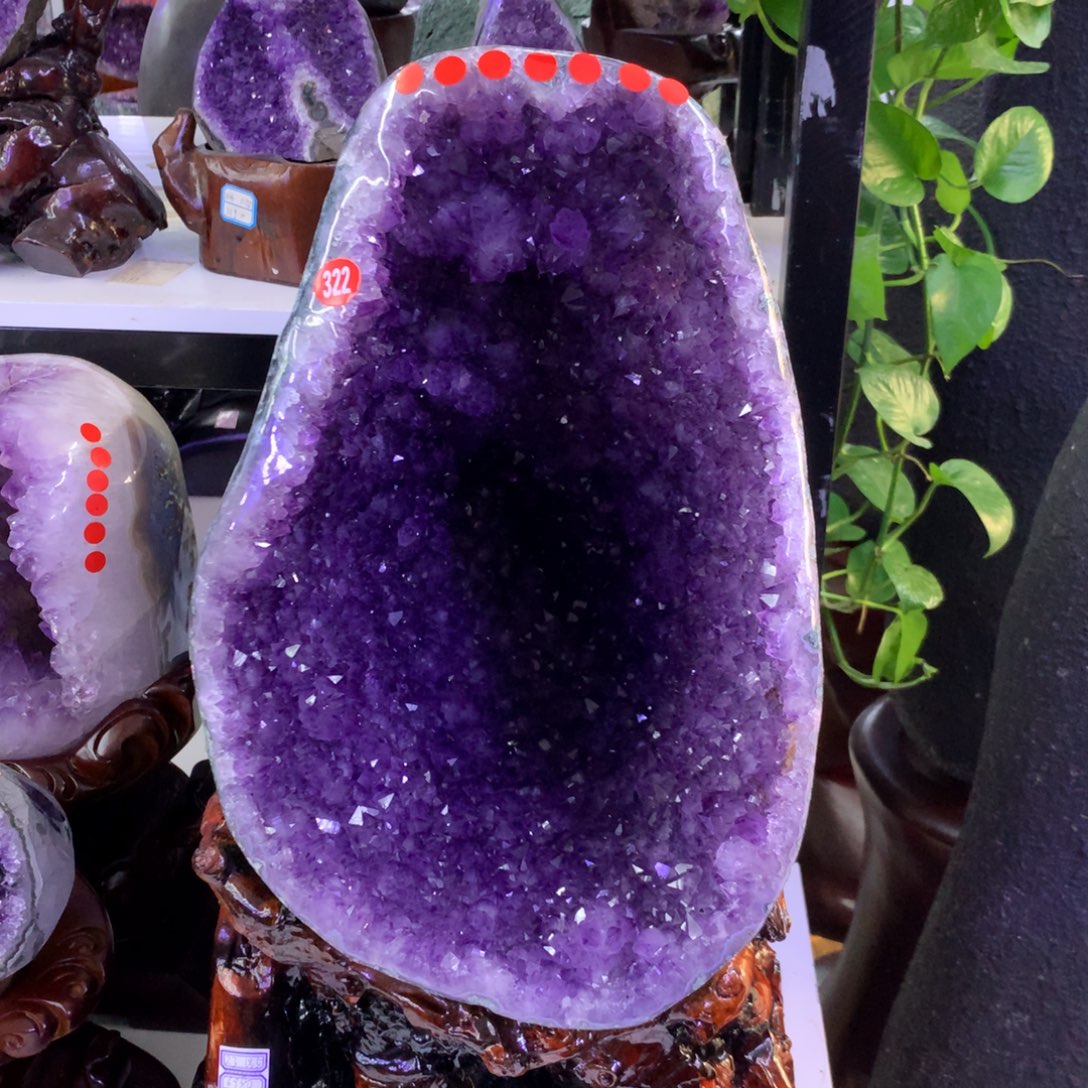 大型摆件（非配饰）未镶嵌水晶芳