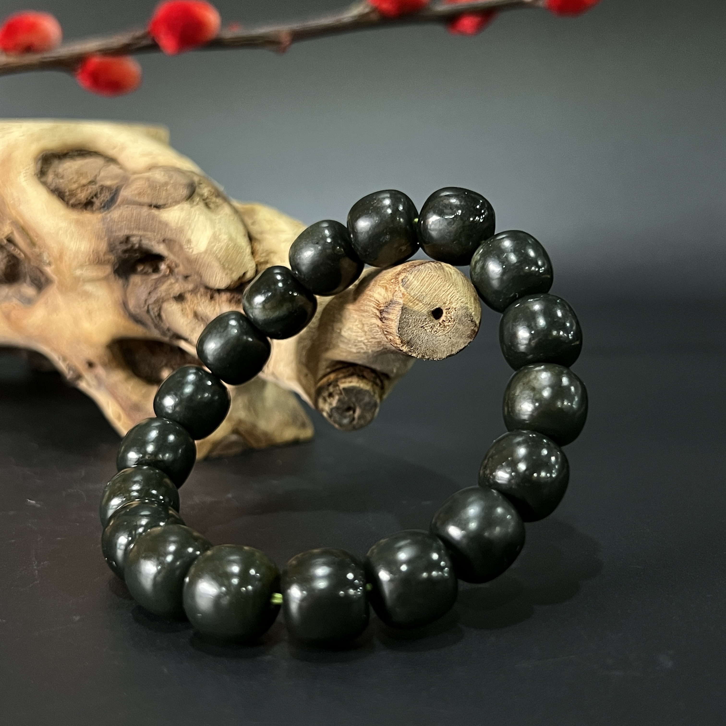 0702GC101和田玉手串