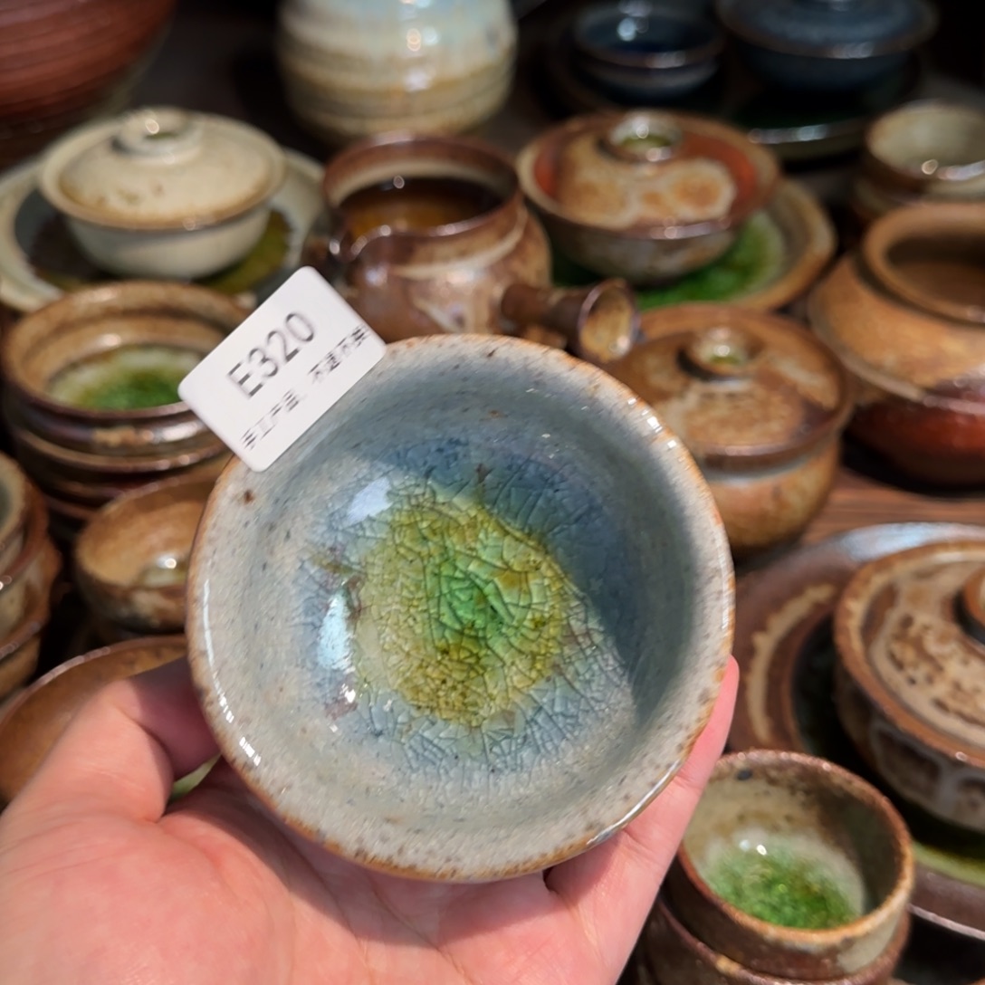 E320破碎感泥料非柴烧跑单禁拍